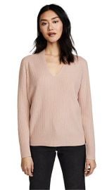 Raglan Ribbed Double V Neck by Vince at Shopbop